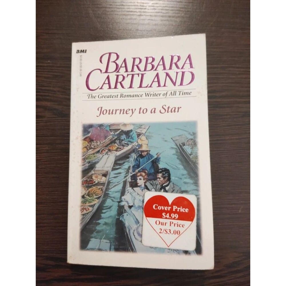 Journey to a Star by Barbara Cartland paperback